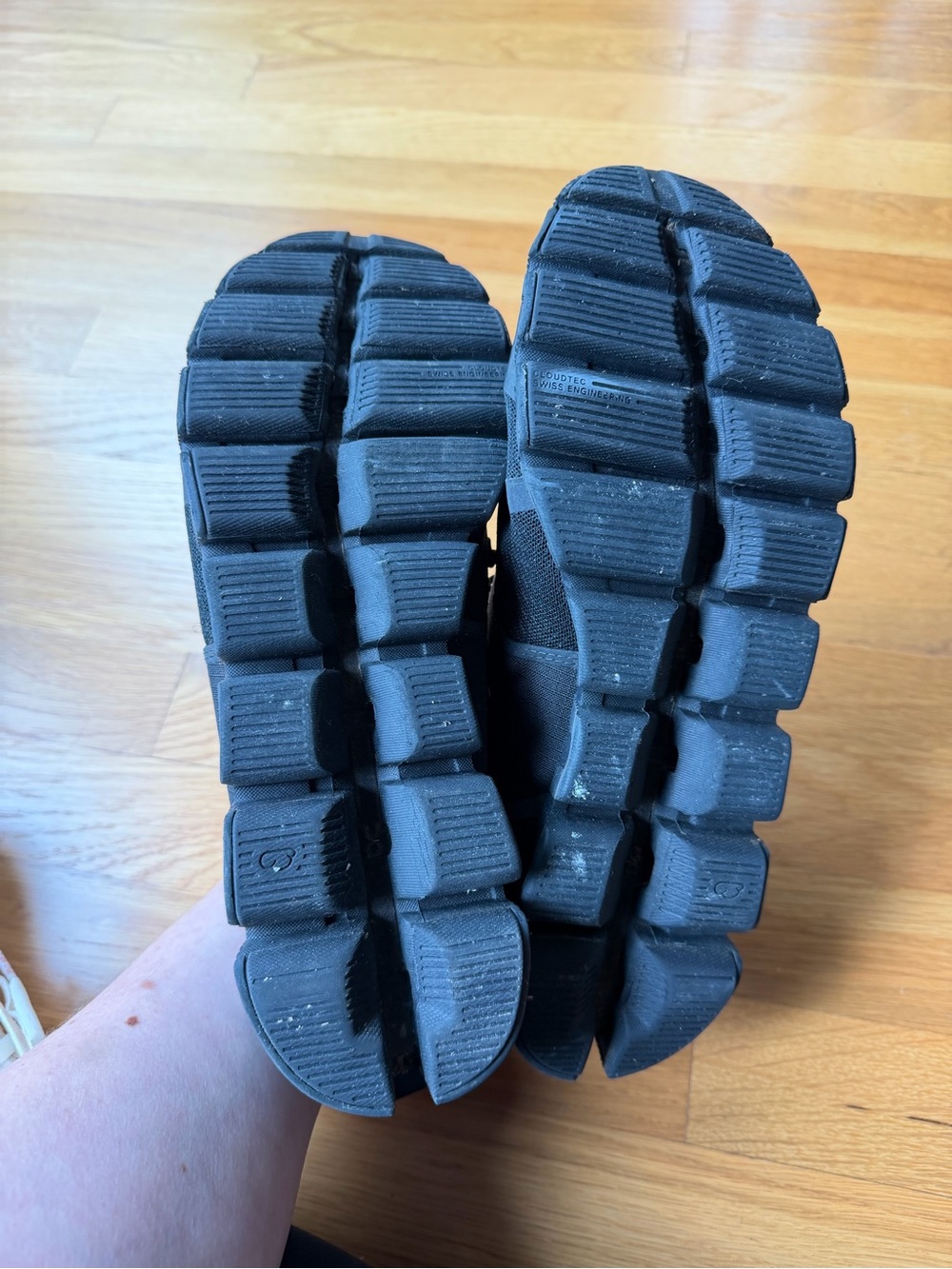 On Cloud Waterproof Shoes in Black - Picture 8 of 8